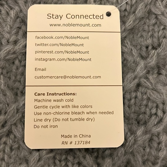 ***NWT*** Noble Mount Men’s Winter Hat - Picture 3 of 4